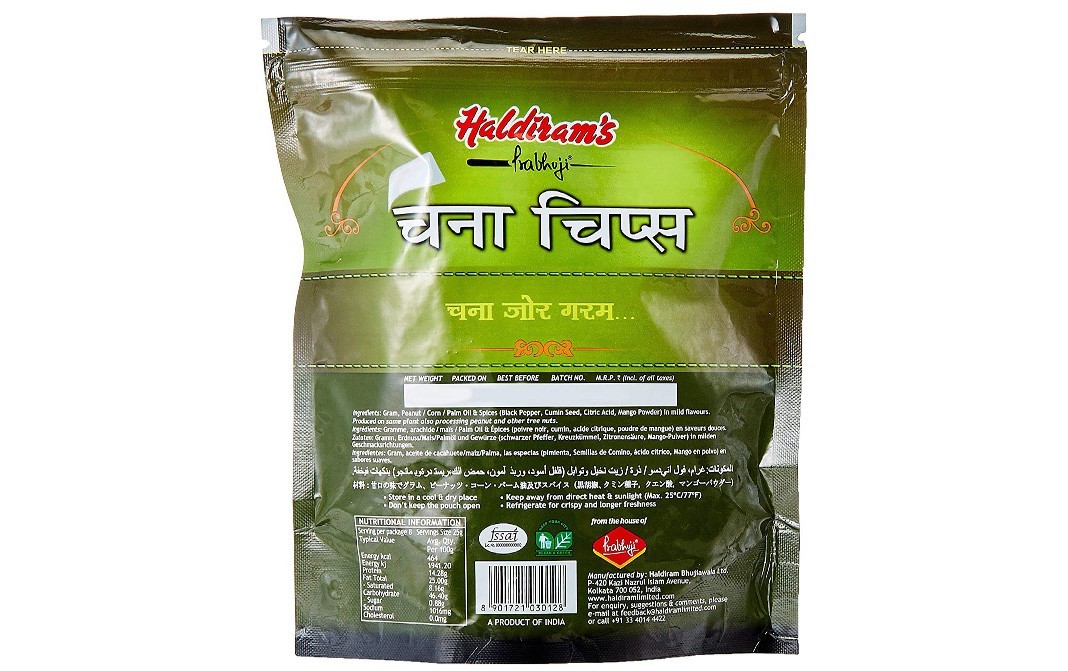 Haldiram's Prabhuji Chana Chips    Pack  200 grams